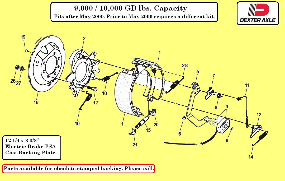 Dexter Axle Brake Wiring